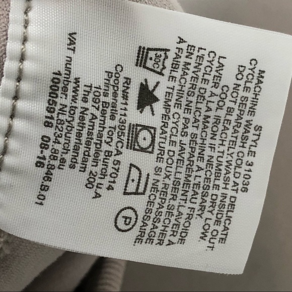 Tory Burch Corduroy “Billet Legging” skinny pants - Picture 9 of 10